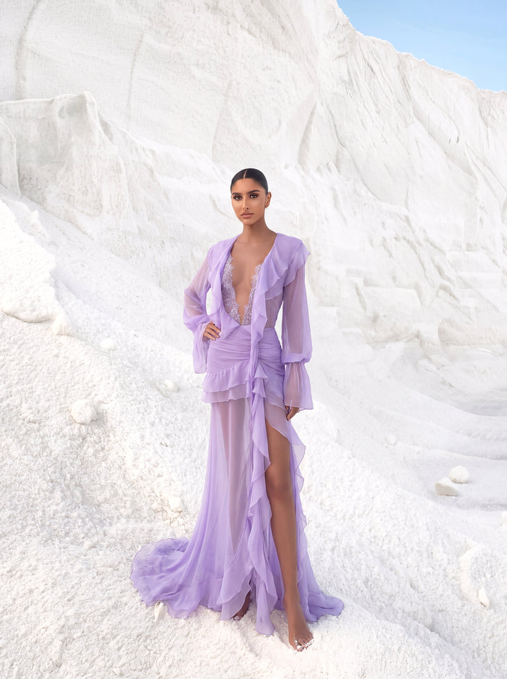 Gia Dress in Lilac