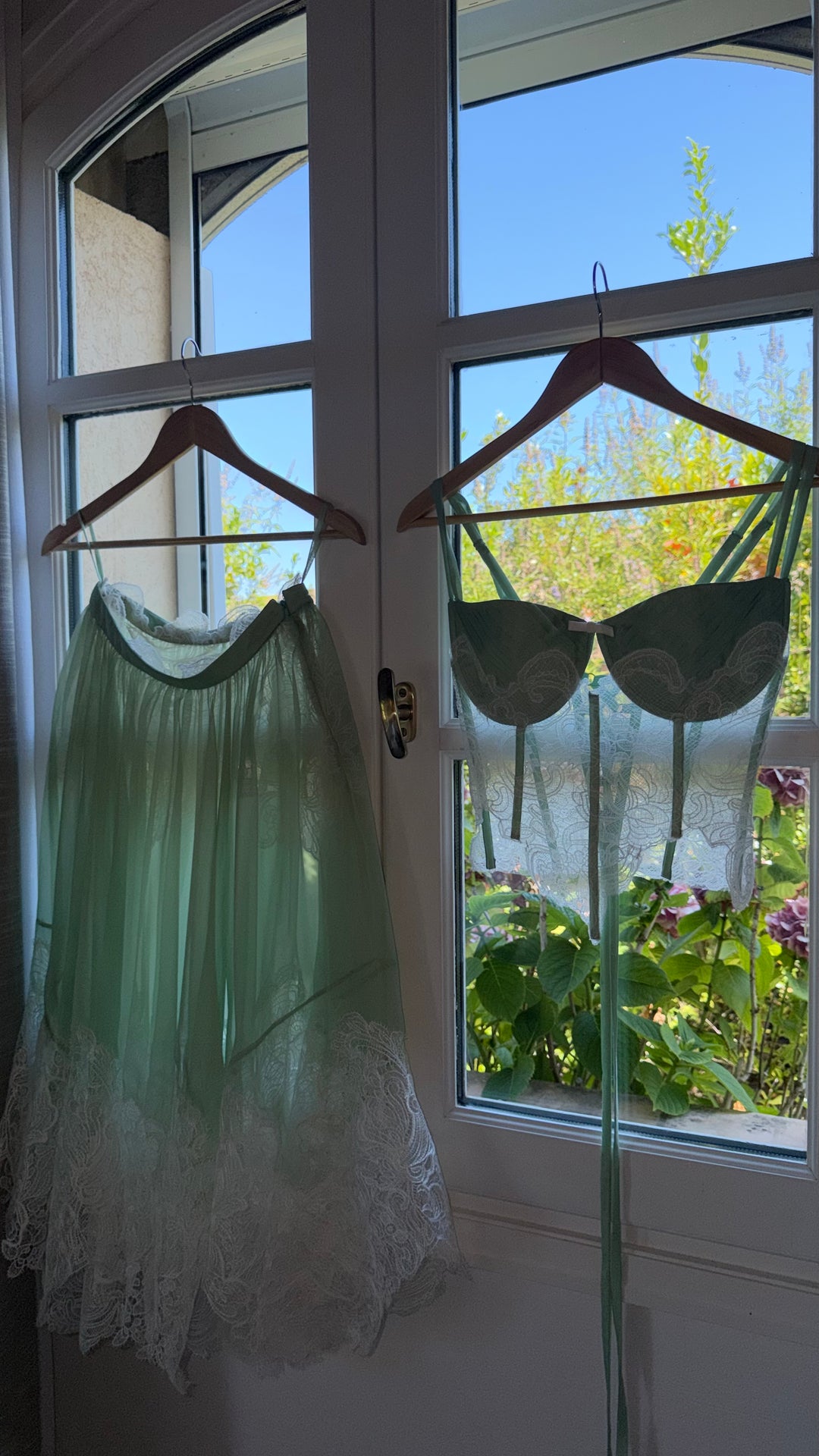 Chiffon Set in Mint