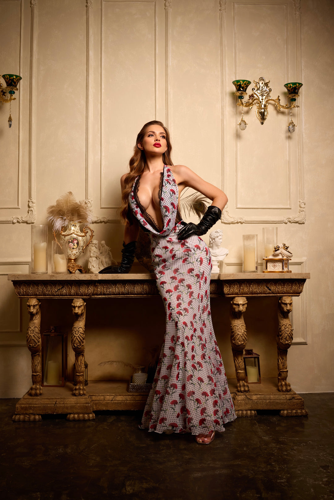 Amanda Dress in Polka Dot