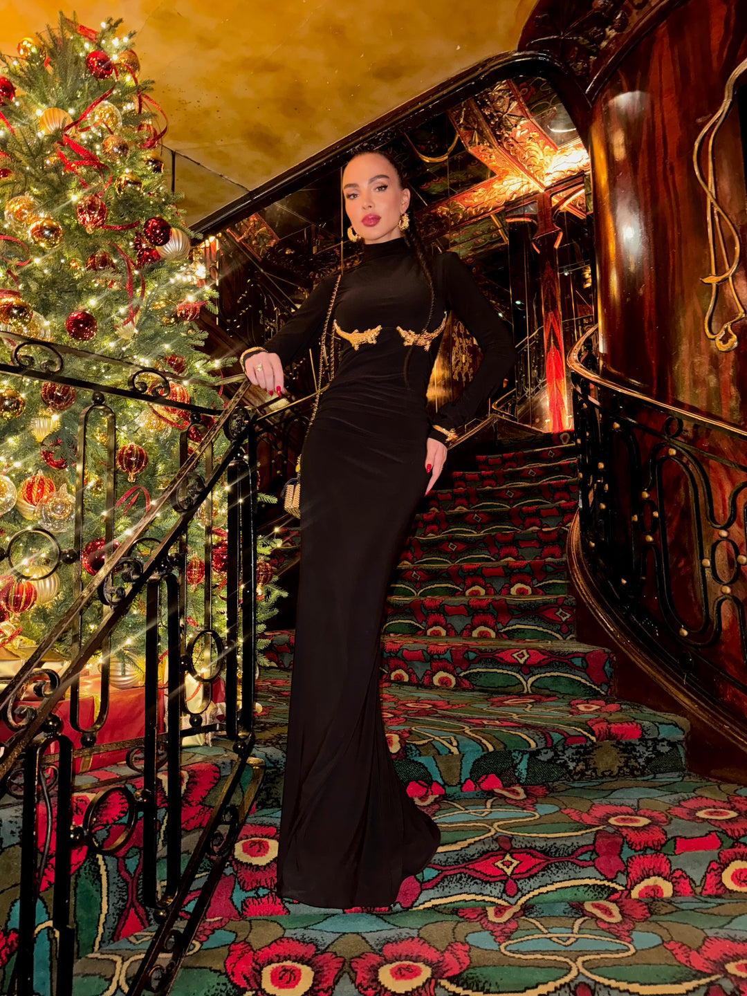 Alligator Dress in Black – Love by Aisha