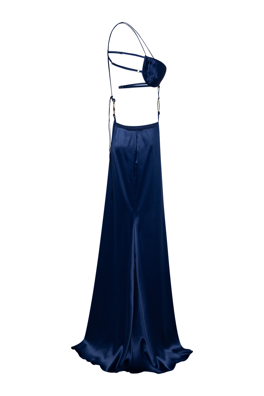 Midnight Dress with Buckles