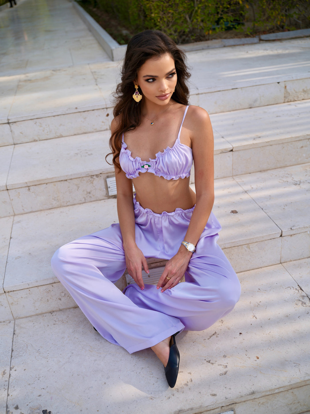 Casey Set in Lilac