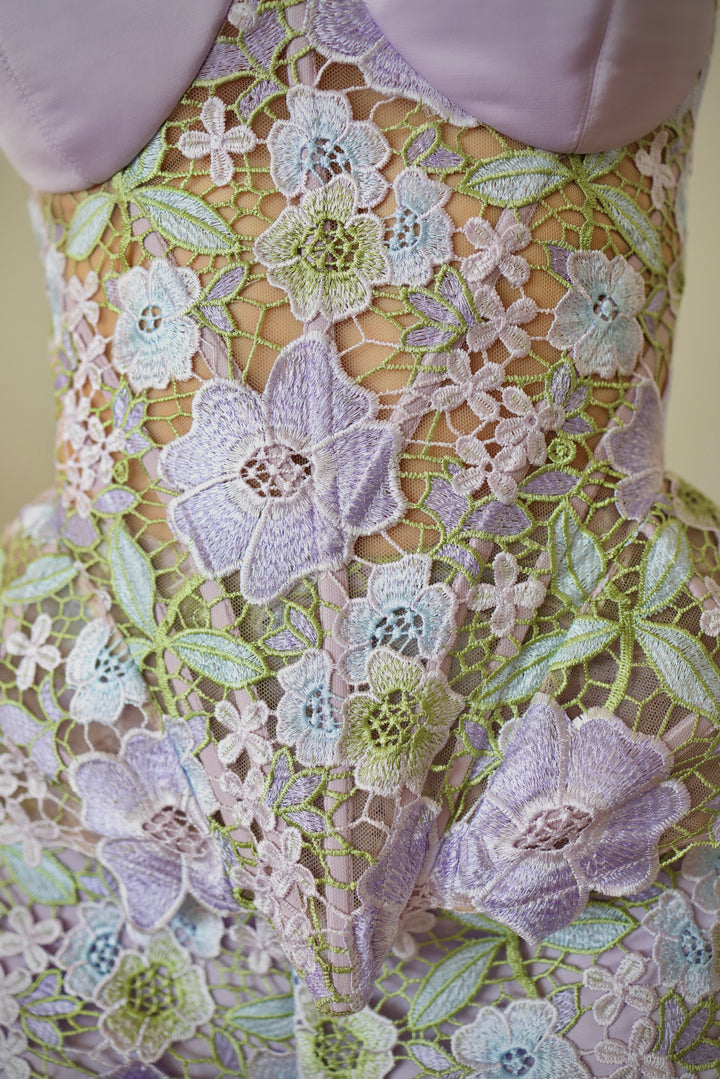 Lady Di Set in Lilac