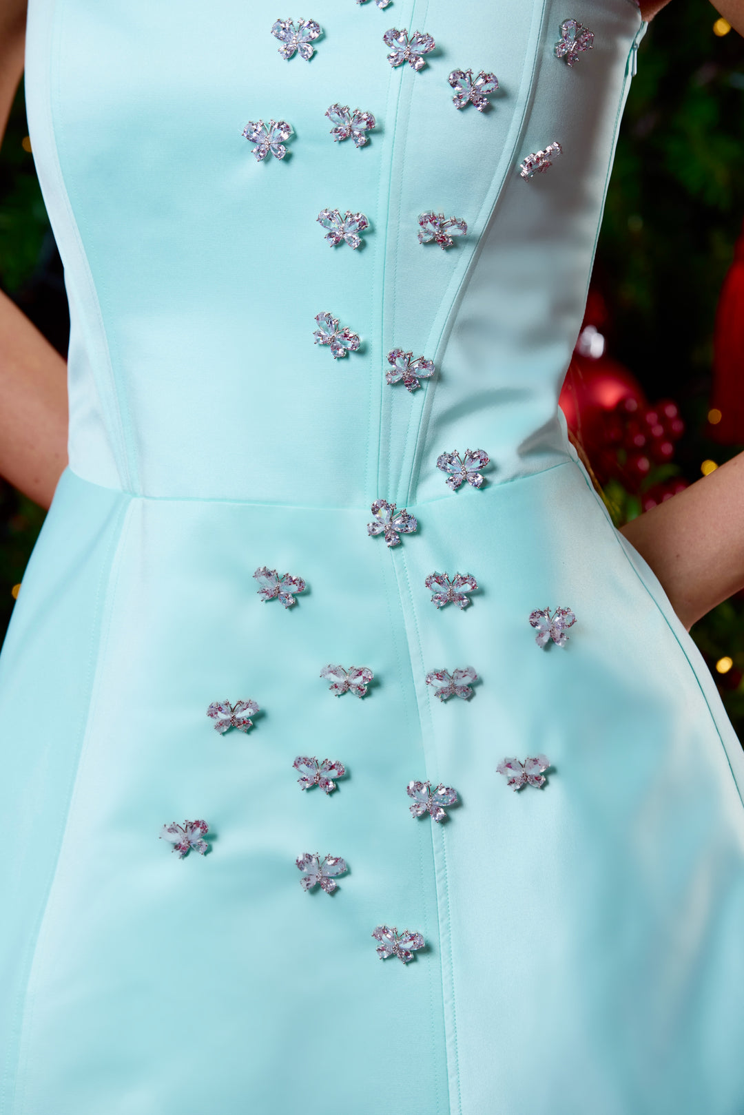 Helena Dress in Tiffany Color