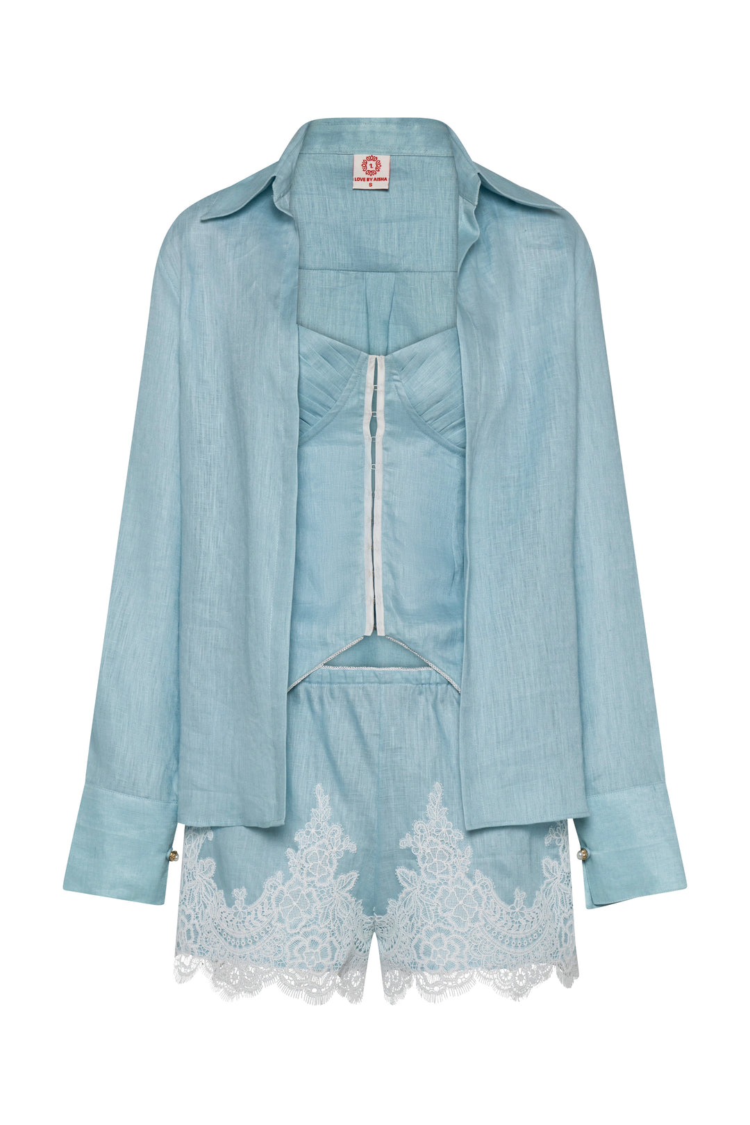 Full Set Linen in Blue