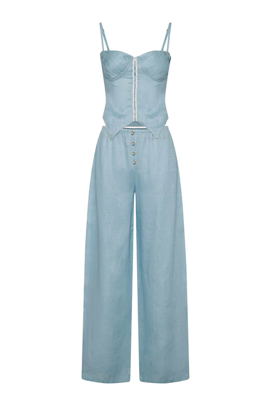 Linen Set with Trousers