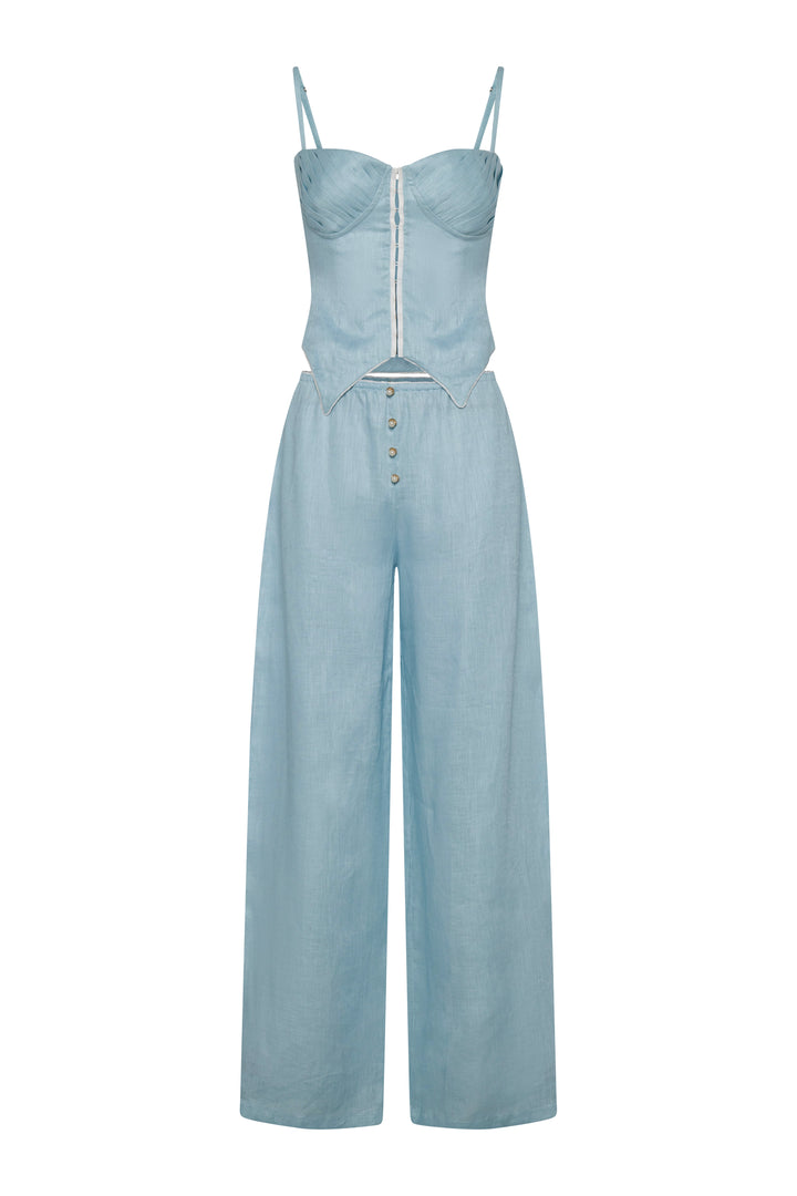 Linen Set with Trousers