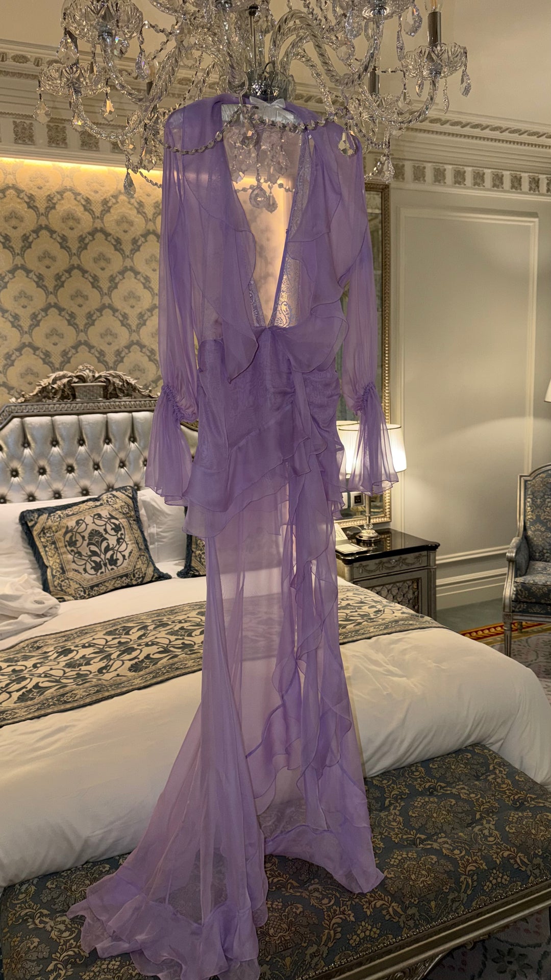 Gia Dress in Lilac