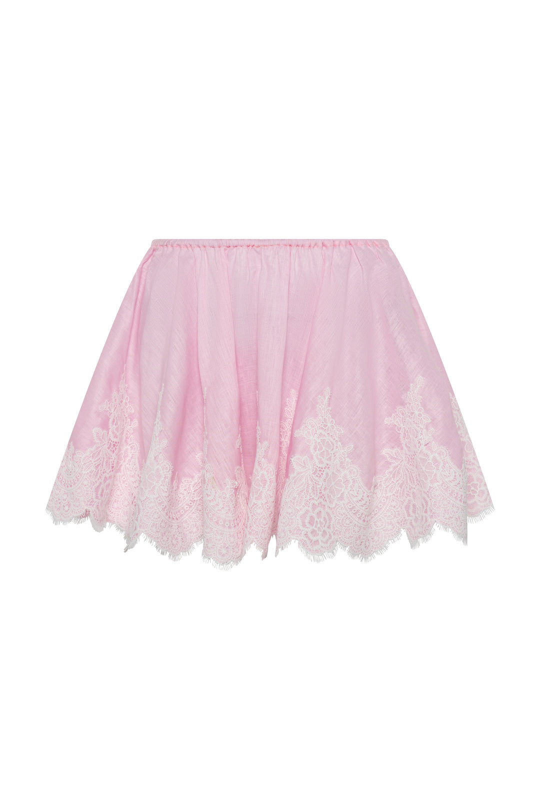 Linen Melania Set Mini in Pink