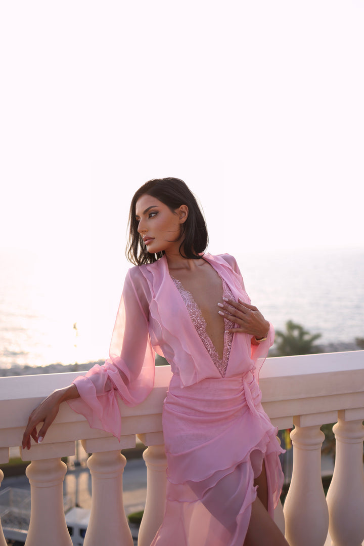 Gia Dress in Pink