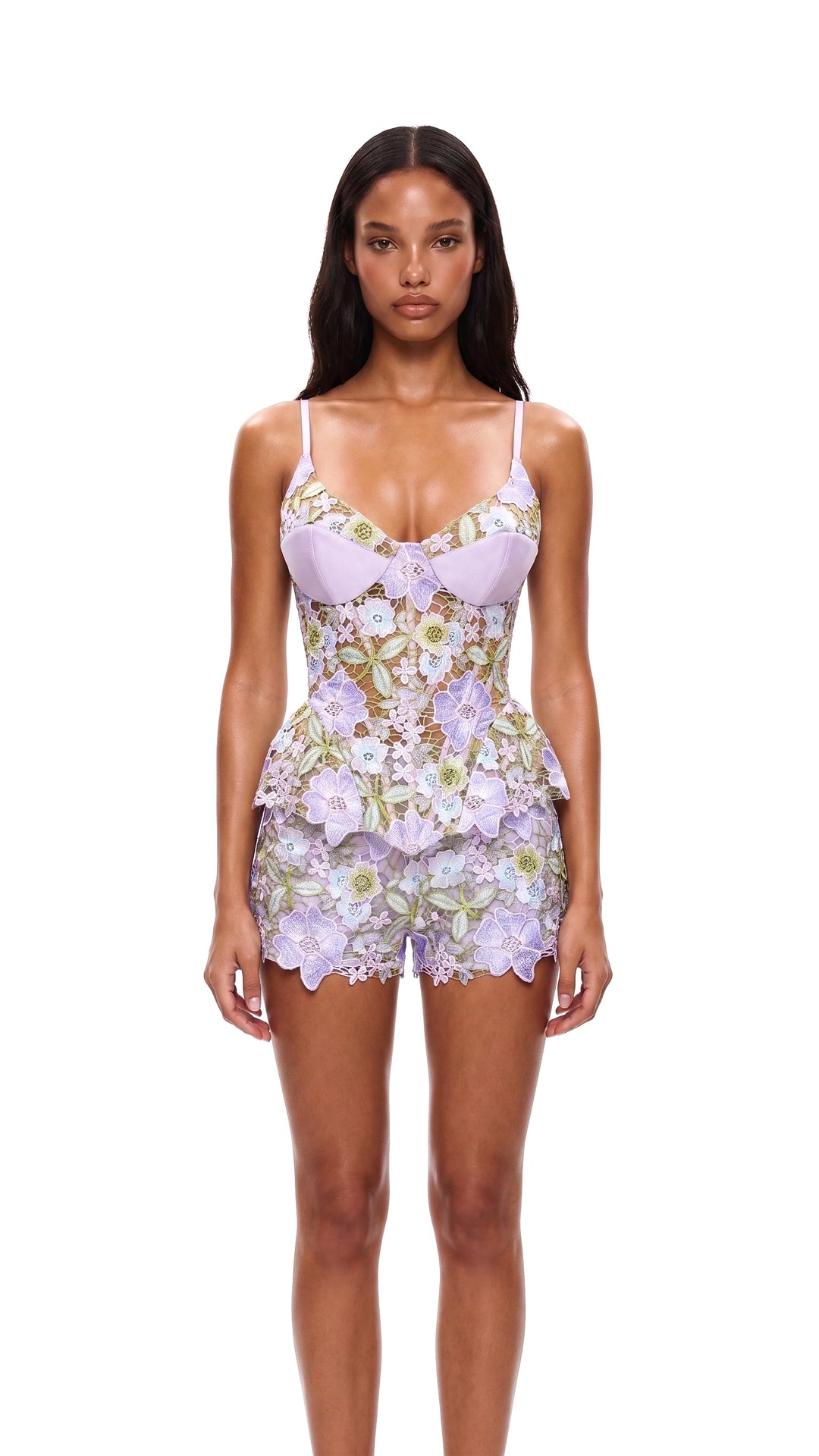 Lady Di Set in Lilac
