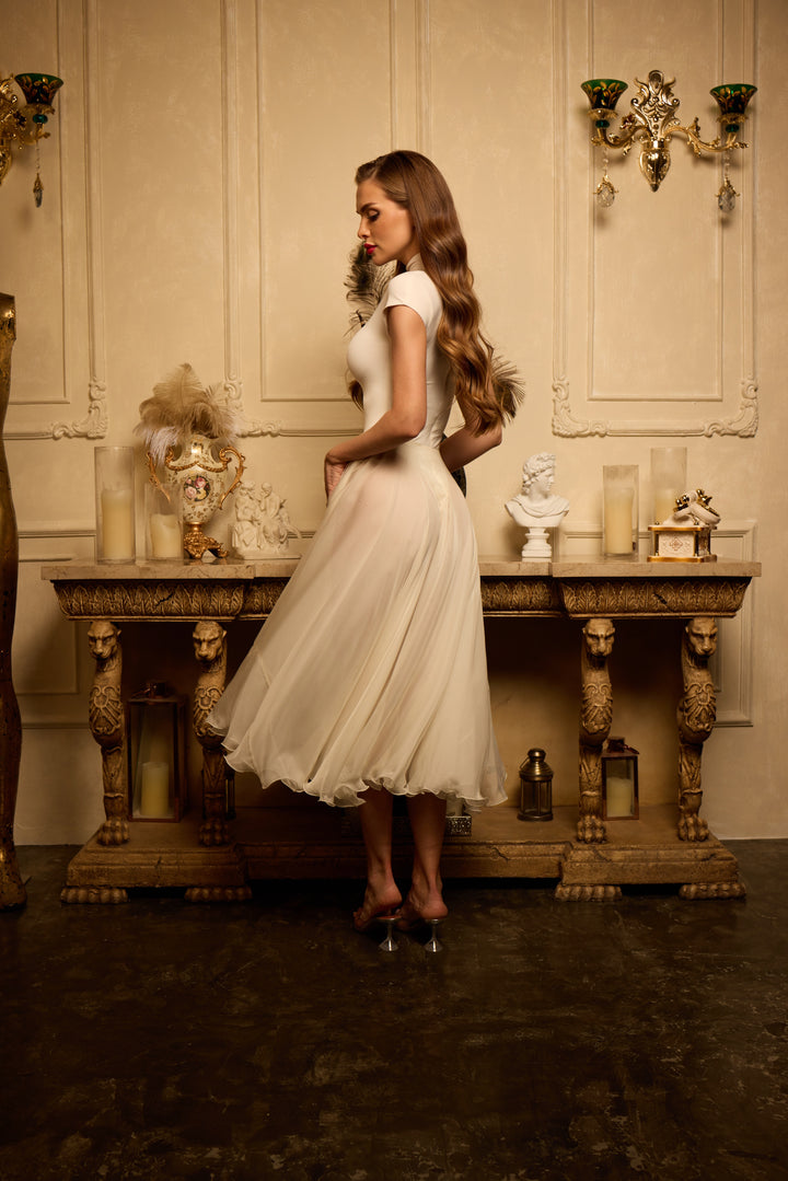 Marilyn Dress in White