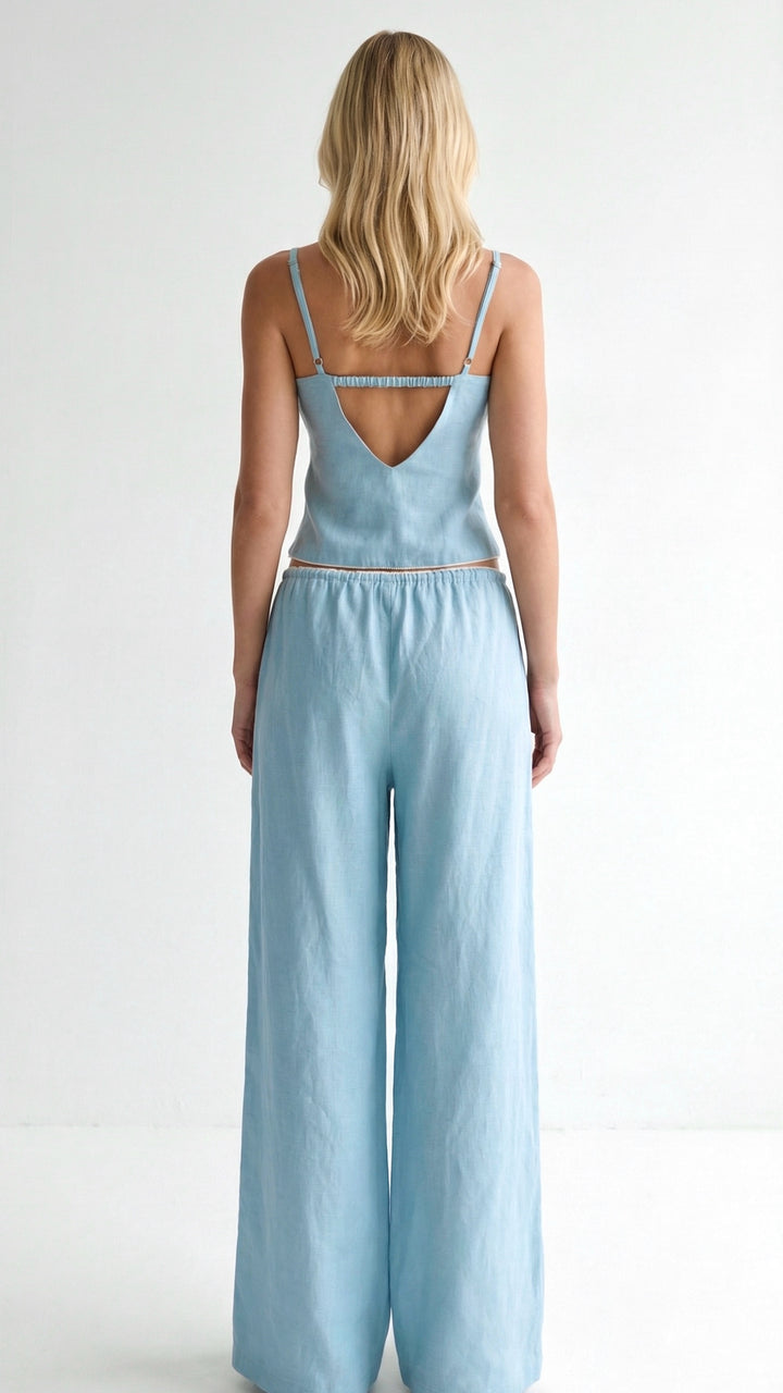 Linen Set with Trousers